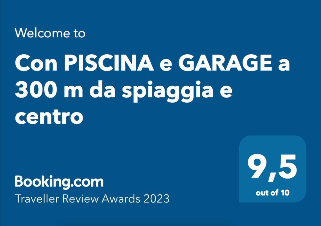 Con Piscina E Garage A 300 M Da Spiaggia E Centro ตอร์เรเดลลอร์โซ ภายนอก รูปภาพ